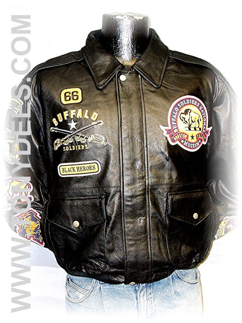 BUFFALO SOLDIERS LEATHER JACKET